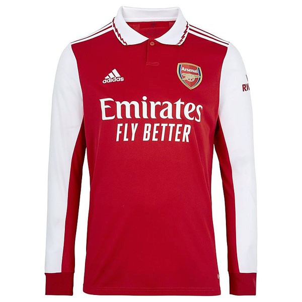 Tailandia Camiseta Arsenal 1ª ML 2022-2023 Rojo